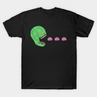 Halloween Pac-Man Zombie T-Shirt